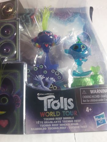 Figurines trolls world tour