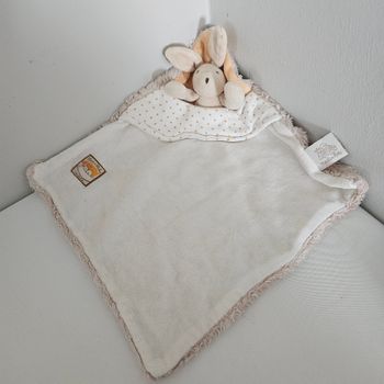 Doudou Moulin roty lapin plume et polochon