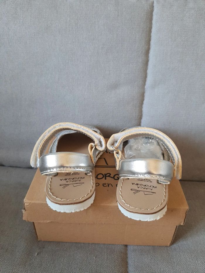 Sandales nu-pieds minorquines Avarca Menorquina pointure 25 neuf avec étiquettes - photo numéro 4