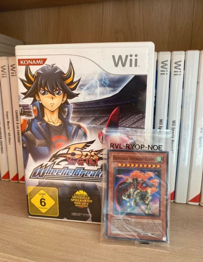 Yu-gi-oh jeu Wii + carte neuve