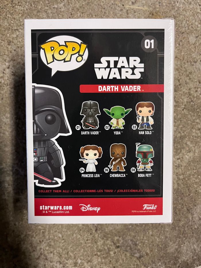 Funko pop dark vador Star Wars - photo numéro 2