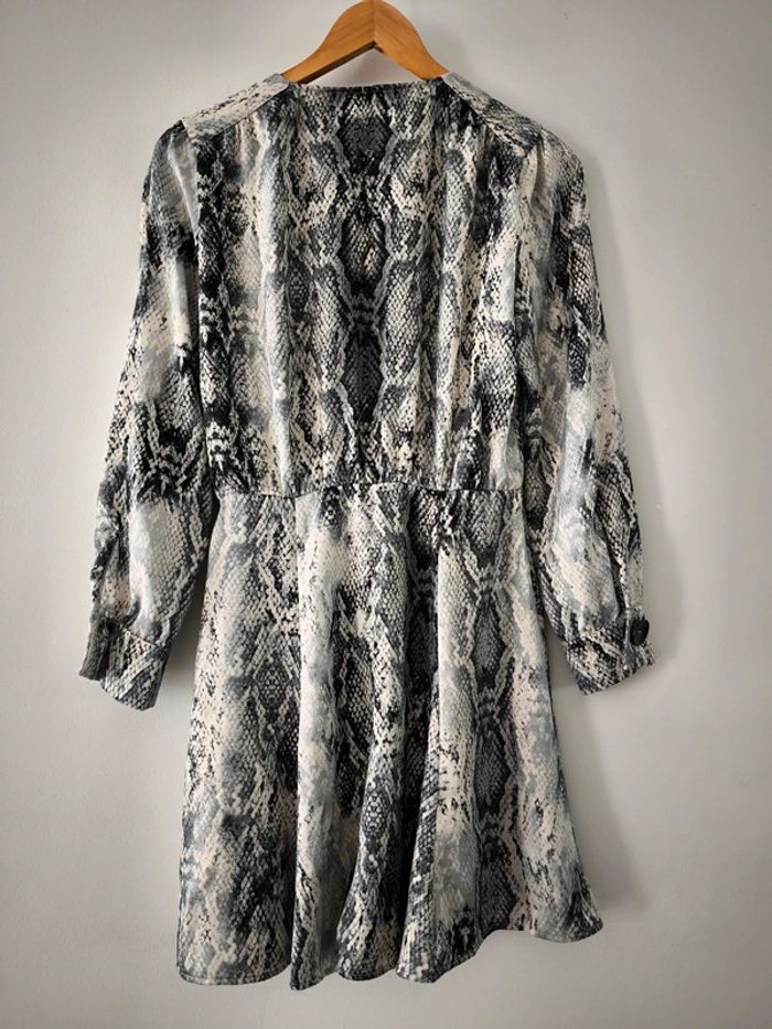 Robe Zara basic imprimé python taille xs - photo numéro 3