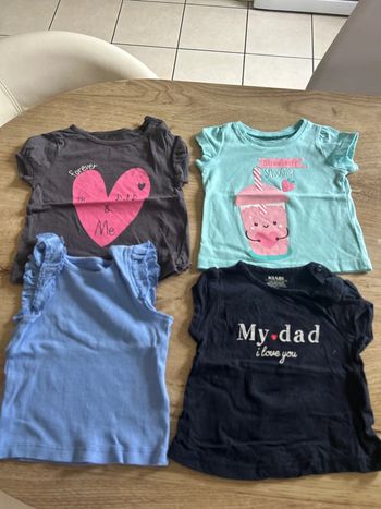 Lot tee shirts