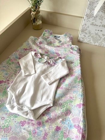 Gigoteuse et body assorti liberty Jacadi