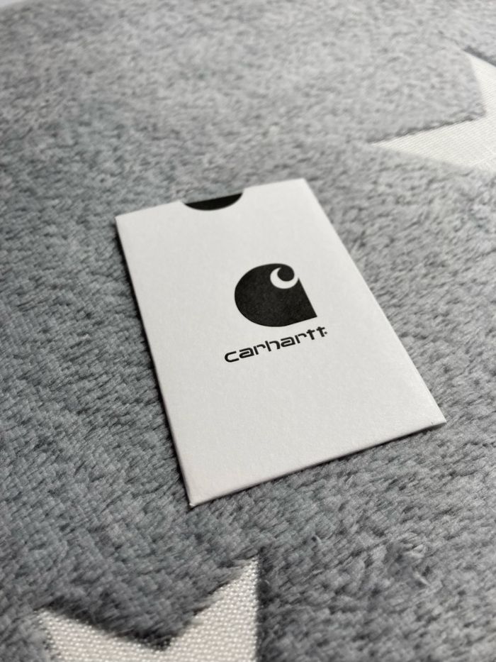 Porte-monnaie Carhartt Bleu Marine en Velours Neuf - photo numéro 2