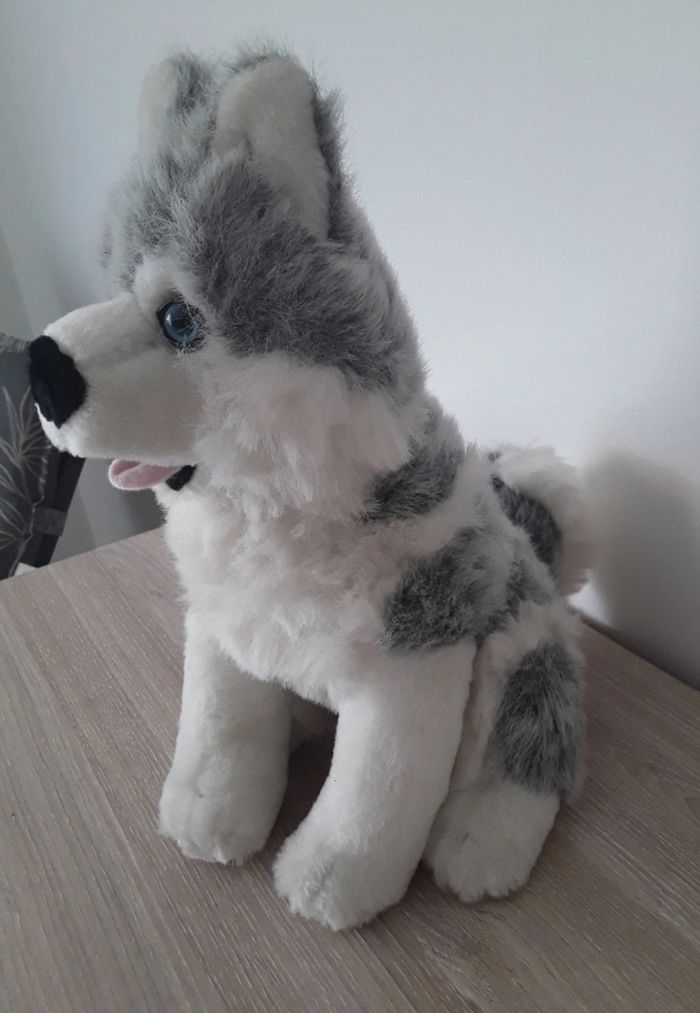 Peluche Husky - photo numéro 3