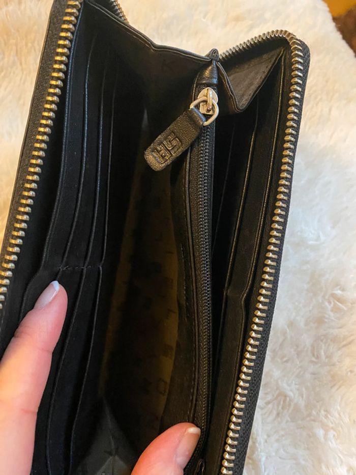 Porte feuille Sonia rykiel en cuir - photo numéro 3