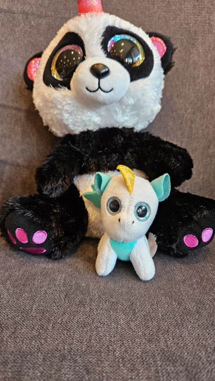 Peluche licorne Ty - photo numéro 5