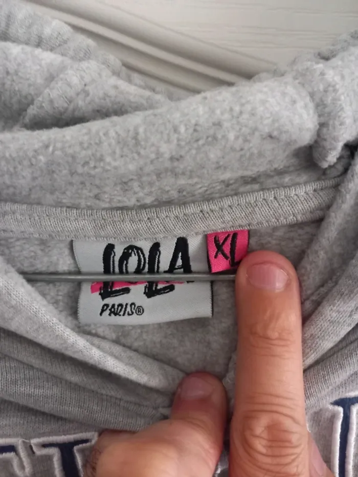 Sweat capuche Lola taille petit xl - photo numéro 3