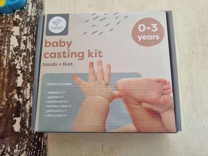 Kit empreinte mains et pieds bébé CHUCKLE - NEUF