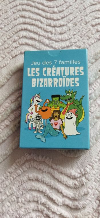 Jeu des 7 familles créatures bizarroides