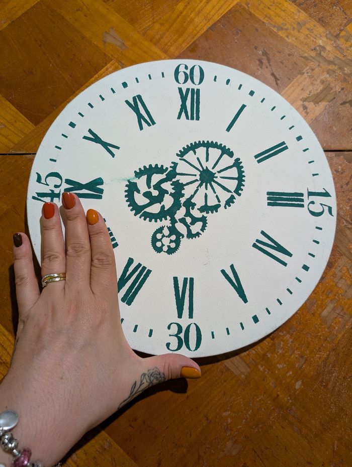 Horloge Alice aux pays des merveilles - photo numéro 2