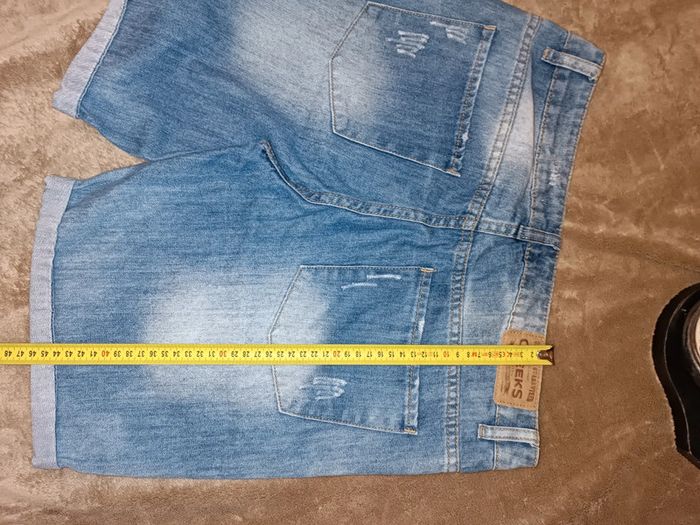 Short en jean homme destroy - photo numéro 5