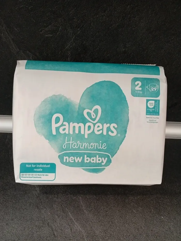 Pampers harmonie taille 2 29 couches