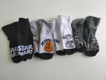 Lot de 4 paires de chaussettes (Star Wars, 0/6 mois)