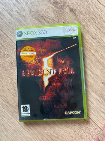 Jeu Xbox 360 résident evil