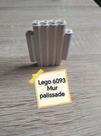 Lego 6093 mur palissade