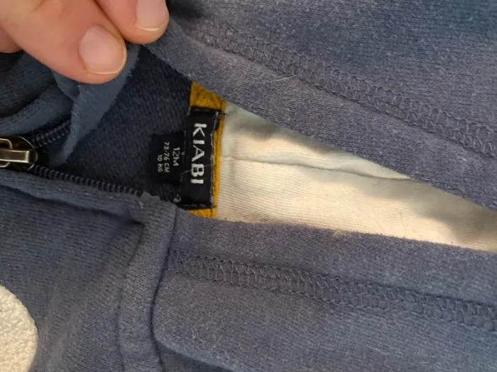 Lot de 3 pulls et 1 veste légère taille 12 mois - photo numéro 7