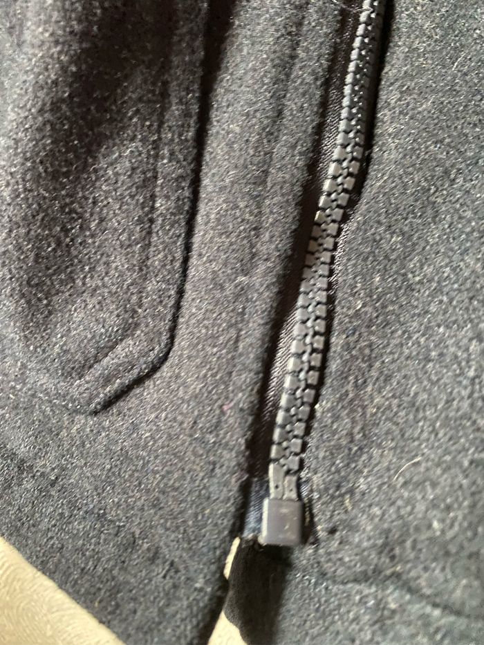 Manteau mi saison dufle coat bleu marine 6 ans kiabi - photo numéro 5