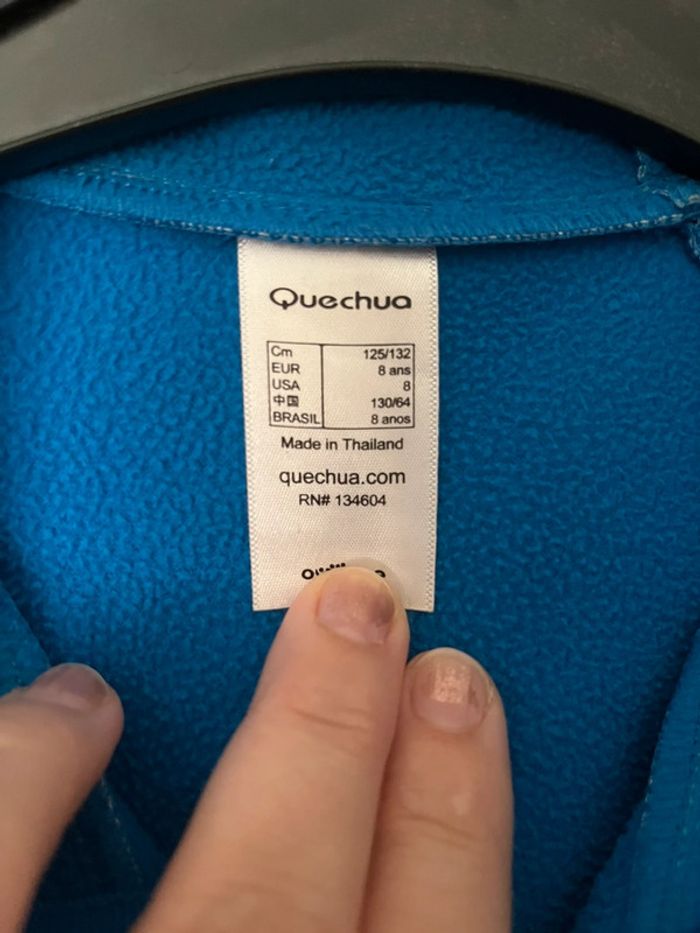 Veste coupe vent 8 ans - photo numéro 2