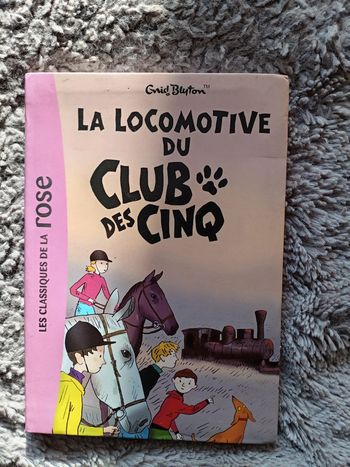 Livre la locomotive eu club des 5