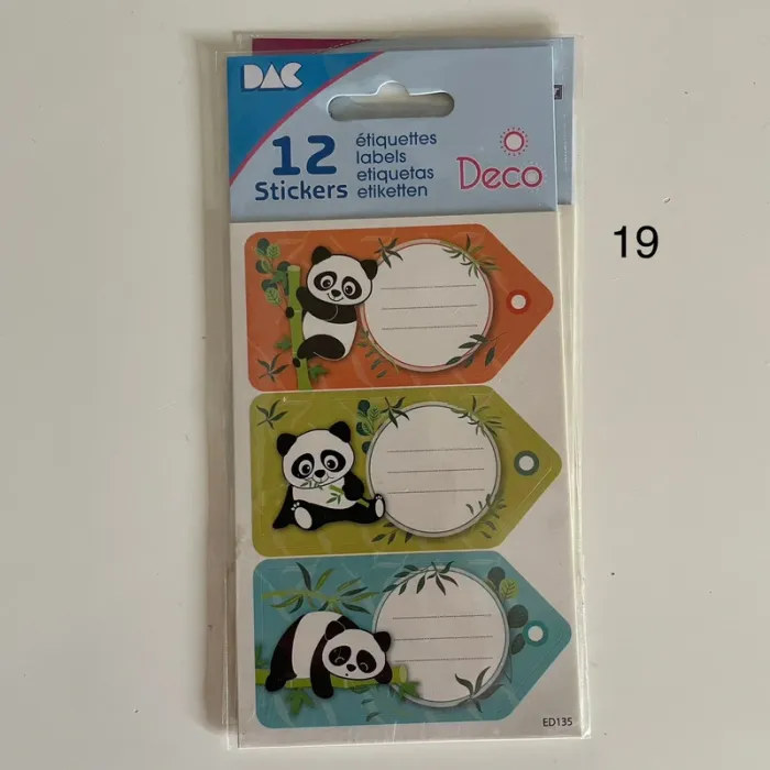 Stickers cahier fournitures - photo numéro 20