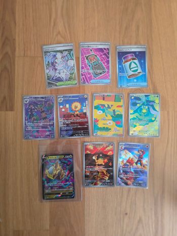 Lot de cartes Pokémon Japonaises