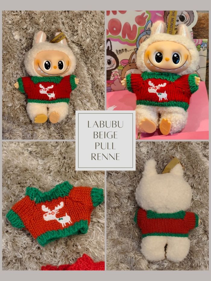 Pull de Noël pour Labubu - photo numéro 3