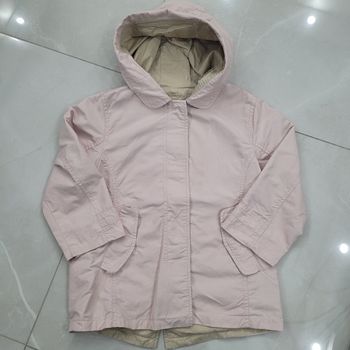 Parka rose fille taille 6ans Zara