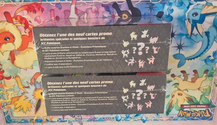 Coffret Surprise Pokémon EV8.5 - Évolutions Prismatiques - photo numéro 3