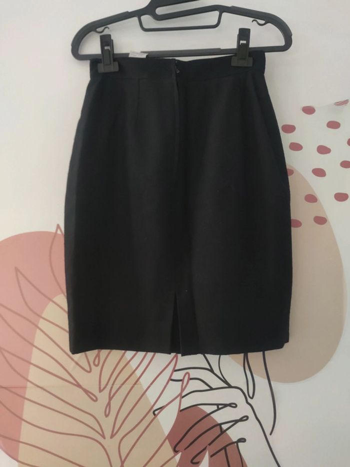 Jupe chaude en laine Gaston jaunet taille 38 - photo numéro 3