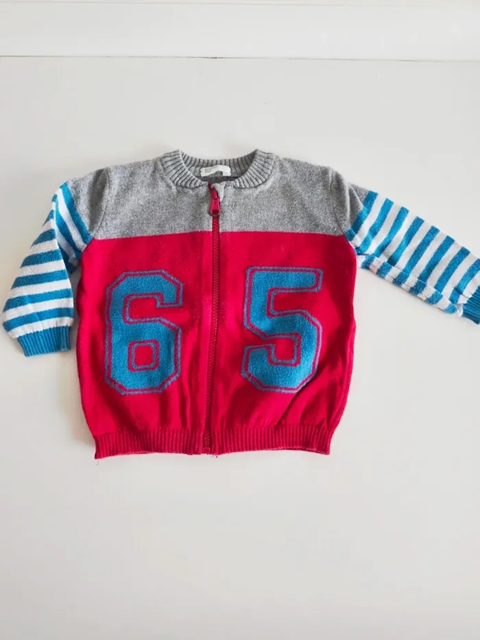 Gilet zippé Benetton Baby