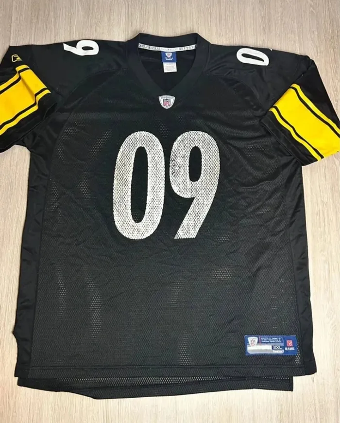 Maillot NFL Reebok Pittsburgh Steelers “Young” #09 - Taille 2XL - photo numéro 2