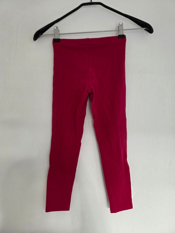 Legging rose fuchsia La Halle - Taille 8 ans (128 cm) - photo numéro 2