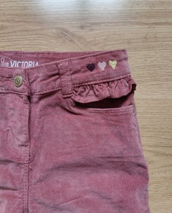Pantalon jean velours