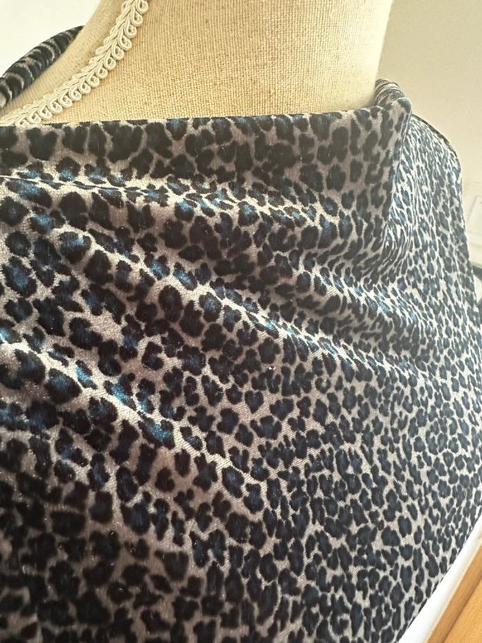T-shirt col bateau motif panthère Taille XS 🐆 - photo numéro 4