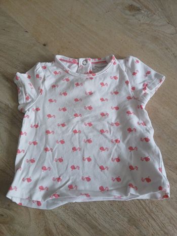 Tee shirt bebe fille 3mois 