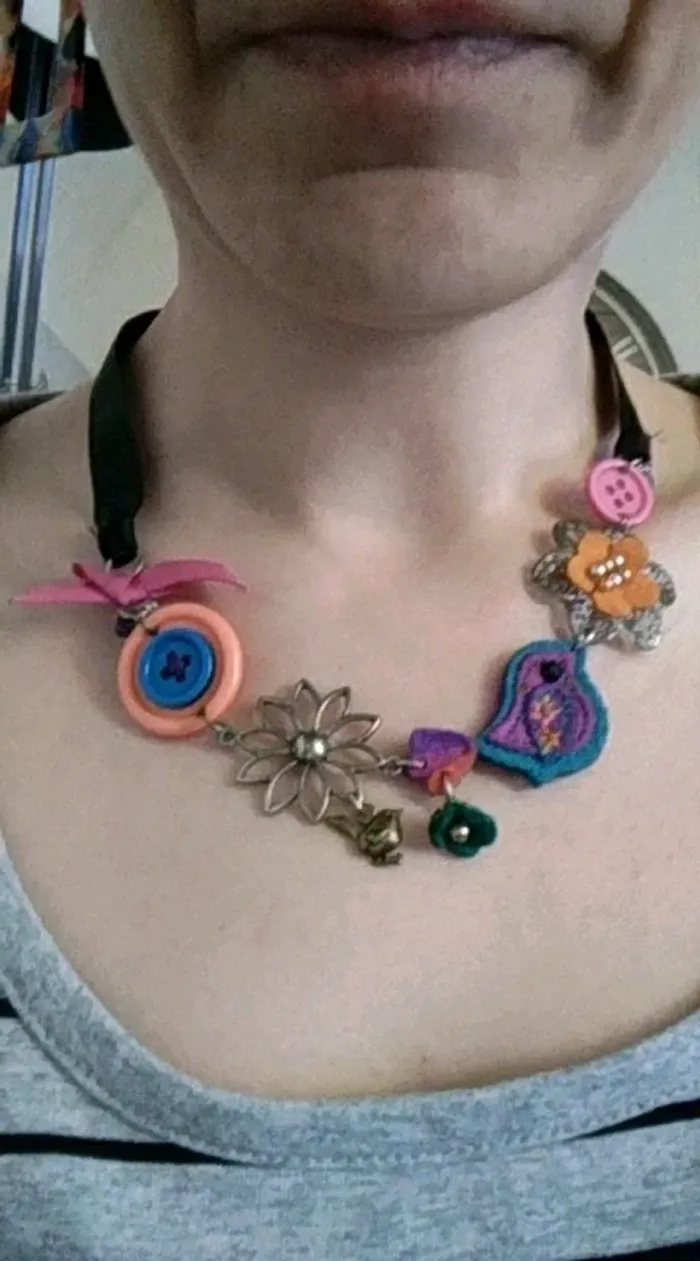 Collier coloré - photo numéro 3
