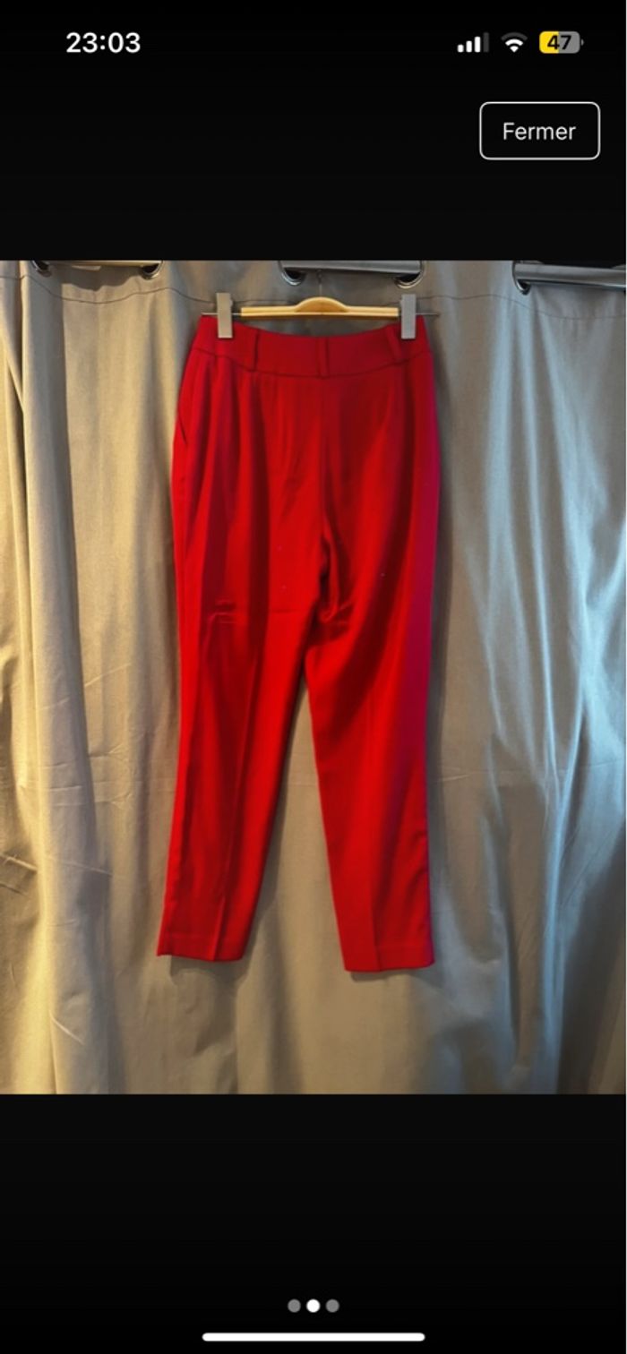 Pantalon tailleur rose vif - Kiabi - photo numéro 2