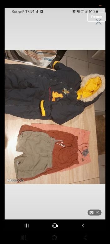 Lot été avec combinaison hiver