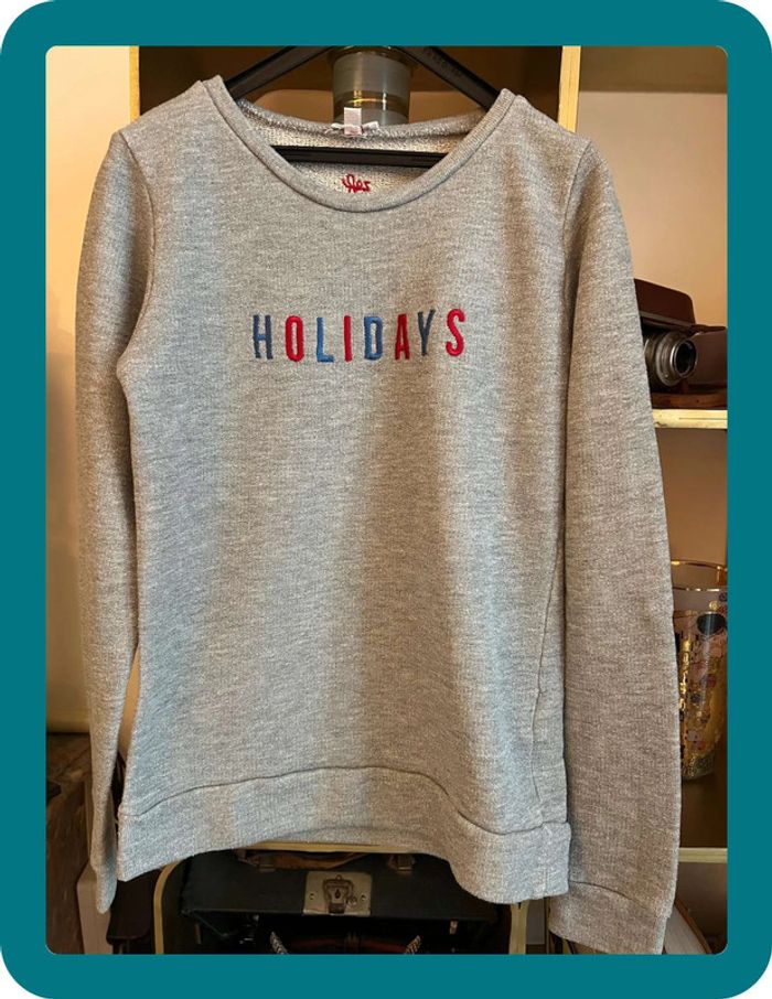 Sweatshirt Holidays lurex 12 ans - ZEF