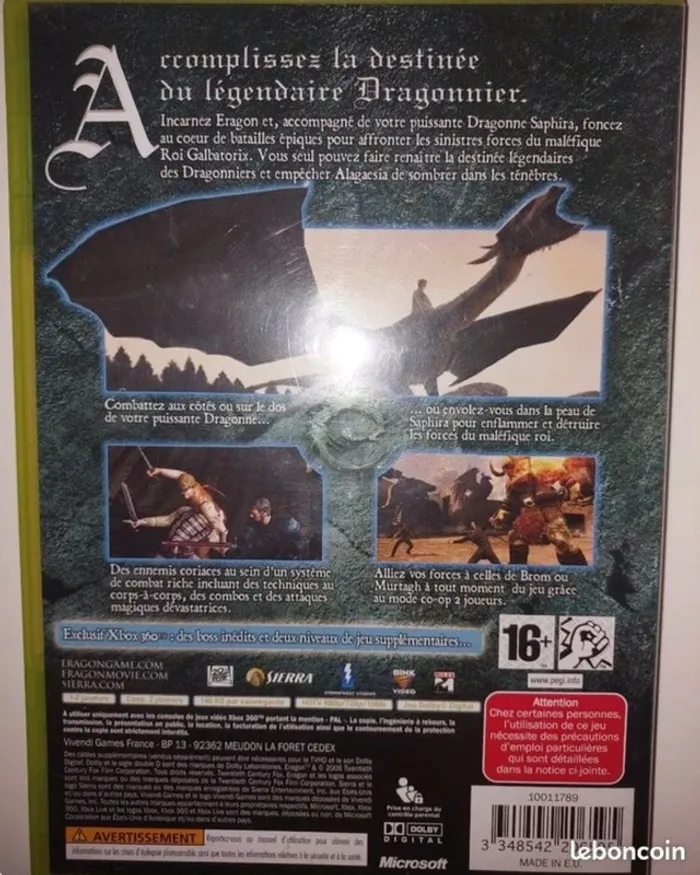 Eragon XBOX 360 - photo numéro 3