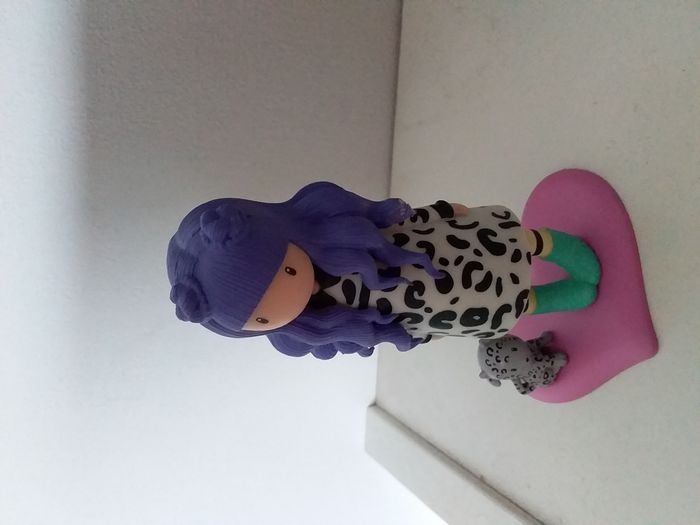 figurine avec chat Santoro London Gorjuss Cute Friends premium