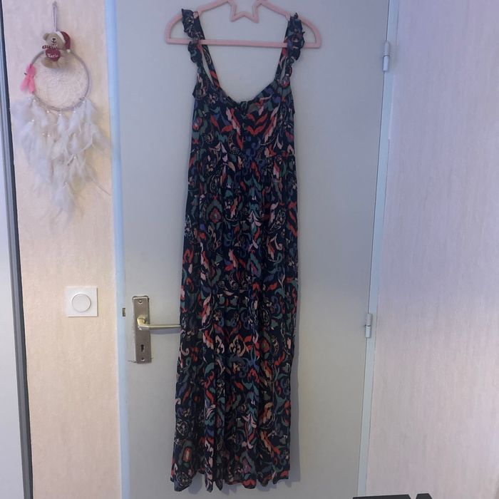 Robe fluide à motifs