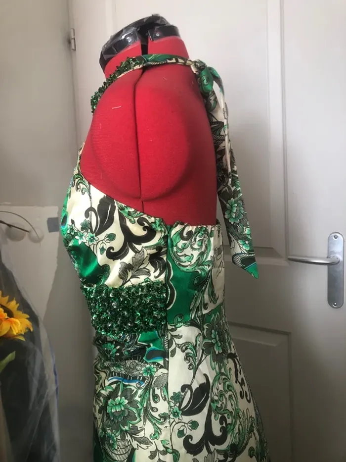 Robe de soirée + boléro T36/38 femme 👗 - photo numéro 4