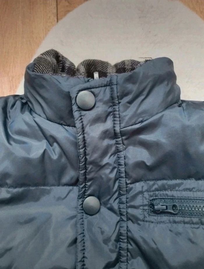 Manteau bleu marine Ooxoo 4 ans - photo numéro 2