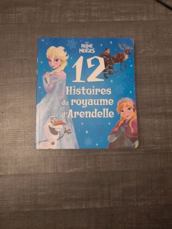 Livre 12 histoires au royaume d'arendelle