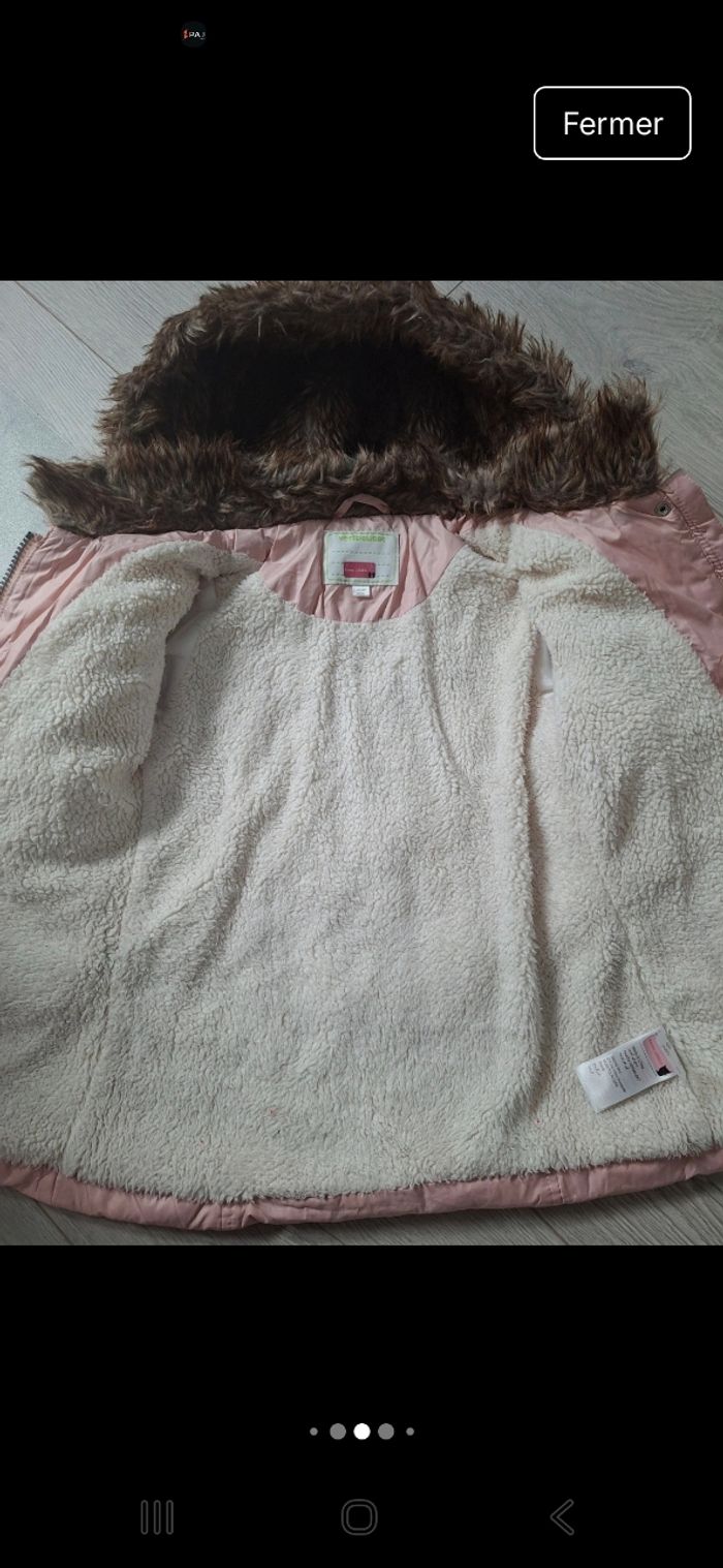Manteau fille 70% duvet 4a - photo numéro 5