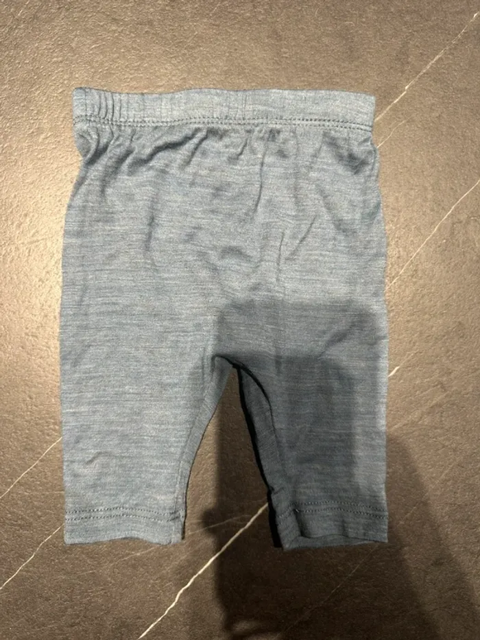 Ensemble Zara bleu gris 0-1 mois - photo numéro 3