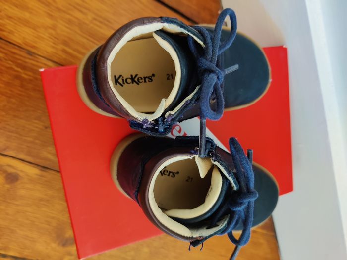 Chaussures Kickers Tackland bleu marine t21 - photo numéro 8